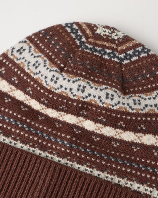 Beanie Multi Stripe Mulberry