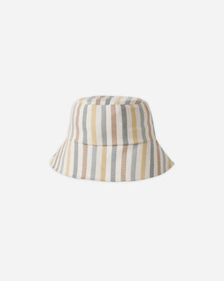 Floppy Bucket Hat Valencia Stripe Natural