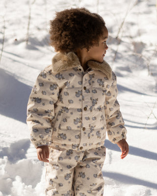 Idyllwild Jacket Blue Floral Natural