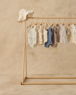 Skirted One Piece Nautical Ivory