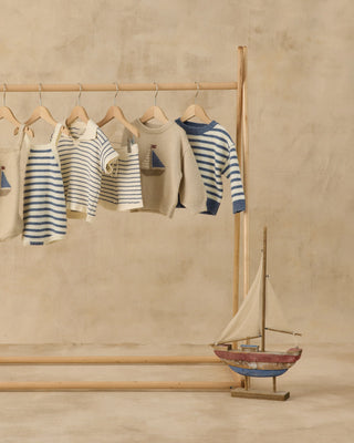 Aspen Sweater Sailboat Pebble