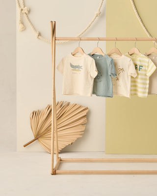 Relaxed Tee Alligator Natural