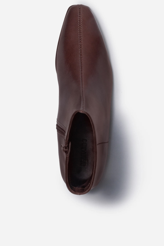 Rema Ankle Bootie Dark Chocolate