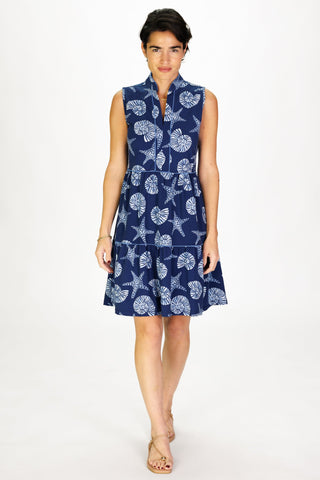 Robin Dress Marine Mosaic