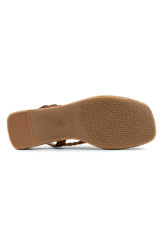 Rosalie Saddle Braided Sandal
