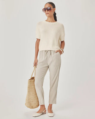 Ann Marie Sort Sleeve Sweater Shell