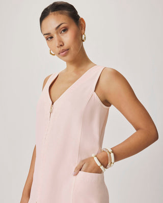 Lounge Denim Mini Dress Rose Petal