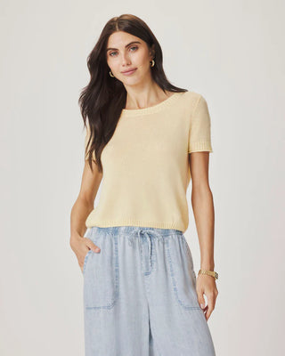 Emerson Short Sleeve Sweater Honeysuckle