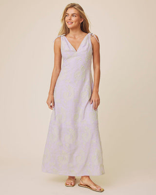 Ezra Maxi Dress Orchid Paisley