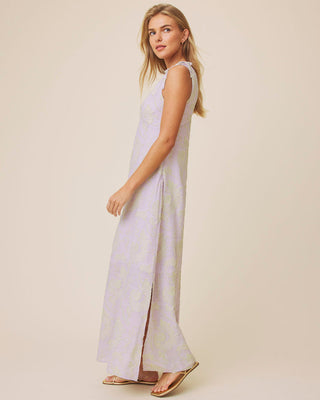 Ezra Maxi Dress Orchid Paisley