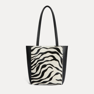 Mini Mara Shopper Tote Zebra Calf Hair