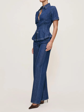 Joice Short Sleeve Shirt Inkwell