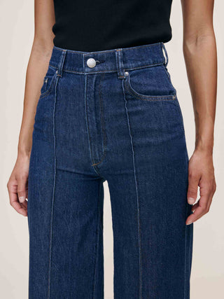 Hepburn Wide Leg High Rise 32" Jeans