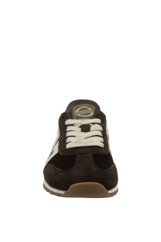 Venice W26 Velvet Coffee Backless Sneaker