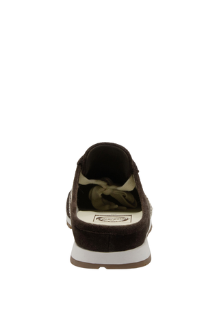 Venice W26 Velvet Coffee Backless Sneaker