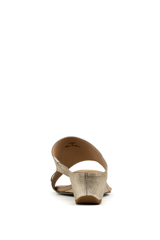 Vesna Toe Ring Wedge Sandal Platino