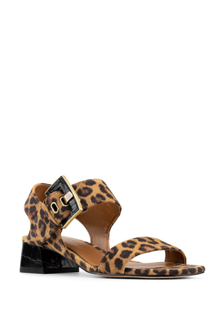 Vixi Dress Sandal Leopard