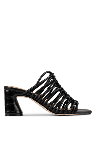 Vyta Braided Heel Black