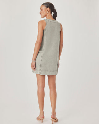 Lounge Denim Mini Dress Eucalyptus