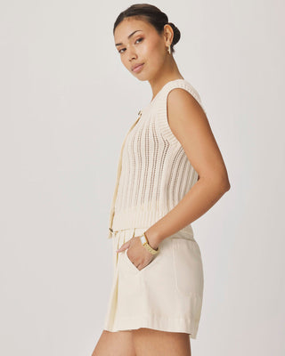 Luca Knit Tank Antique Pearl
