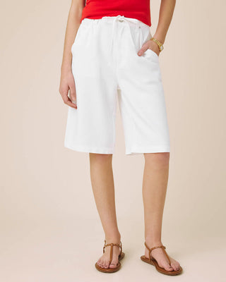 Lounge Denim Jort White