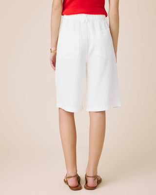 Lounge Denim Jort White