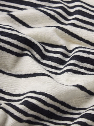 The Striped Long Sleeve Polo