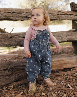 Vintage Overall Heart Ditsy Indigo
