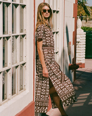 Amira Shirt Dress Nari Cacao