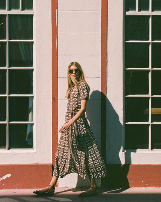 Amira Shirt Dress Nari Cacao