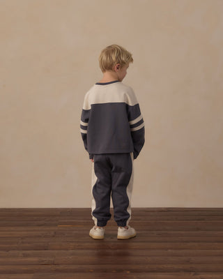 Paneled Sweatpant Midnight