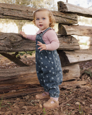 Vintage Overall Heart Ditsy Indigo