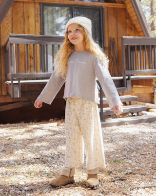 Wide Leg Pant Meadow Natural