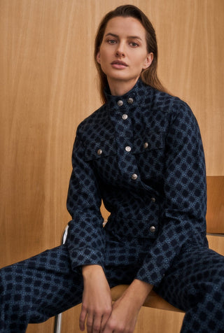 Wilma Denim Jacket Grand Kudibal Midnight