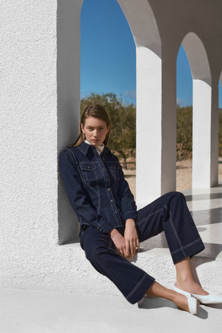 HenaDEA Top Dark Blue