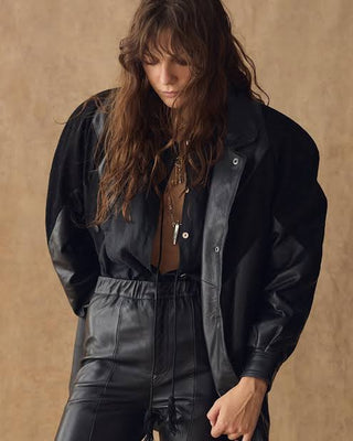 Tundra Leather Jacket Black