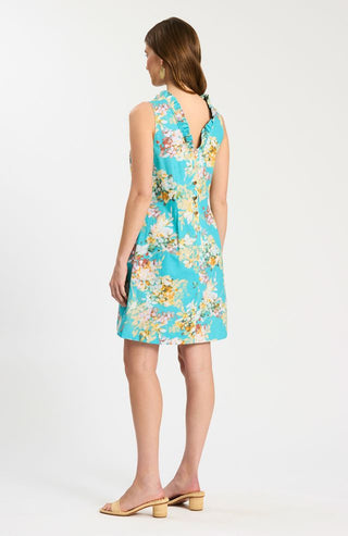 Ella Ruffle Back Dress Floral Multi