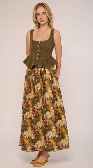 Eva Top Ivy Garden