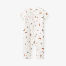 Load image into Gallery viewer, ON THE FARM ORGANIC MUSLIN SHORT SLEEVE JUMPSUIT