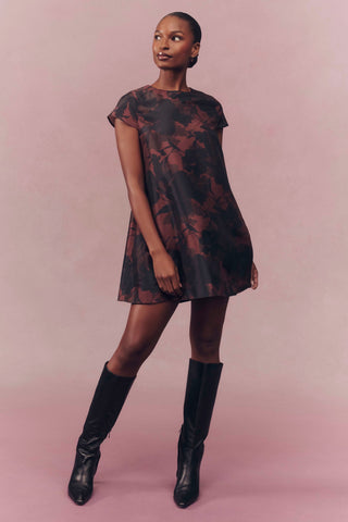 Spade Dress Brown Black