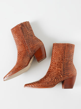 Caty Boot Cognac Snake