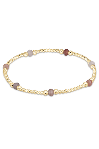 Purpose Gemstone 4mm Bracelet Botswana Agate