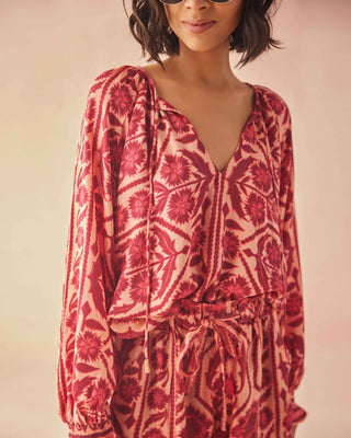 Riviera Blouse Tessa Goji