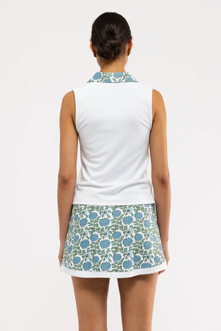Bryce Polo White Seasalt Flora