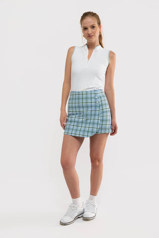 Lainie Skort Meadow Plaid