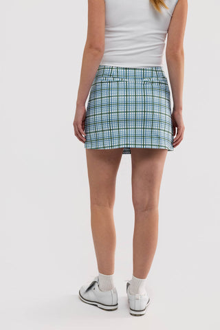 Lainie Skort Meadow Plaid