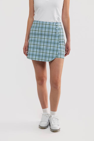 Lainie Skort Meadow Plaid