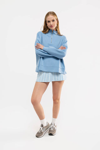 Morgan Quarter Zip Sweatshirt Regatta