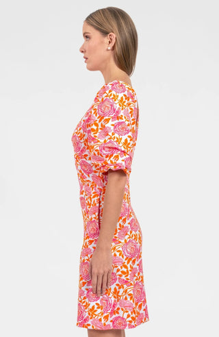 Twister Smell The Roses Dress Orange Pink