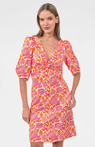 Twister Smell The Roses Dress Orange Pink